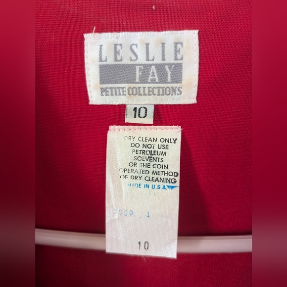 1980s Vintage Leslie Fay dress - Picture 6 of 7